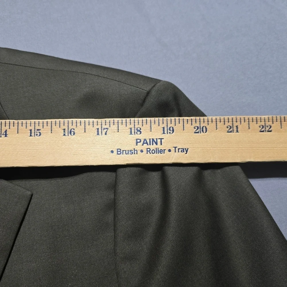 John W Nordstrom Blazer Mens 46XL Olive Green 2 Button Sport Coat Professional
